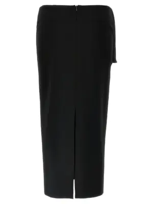 '05' skirt 224425BLACK MAGDA BUTRYM Black