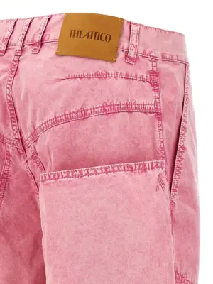 Baggy pants 100% cotton THE ATTICO Pink