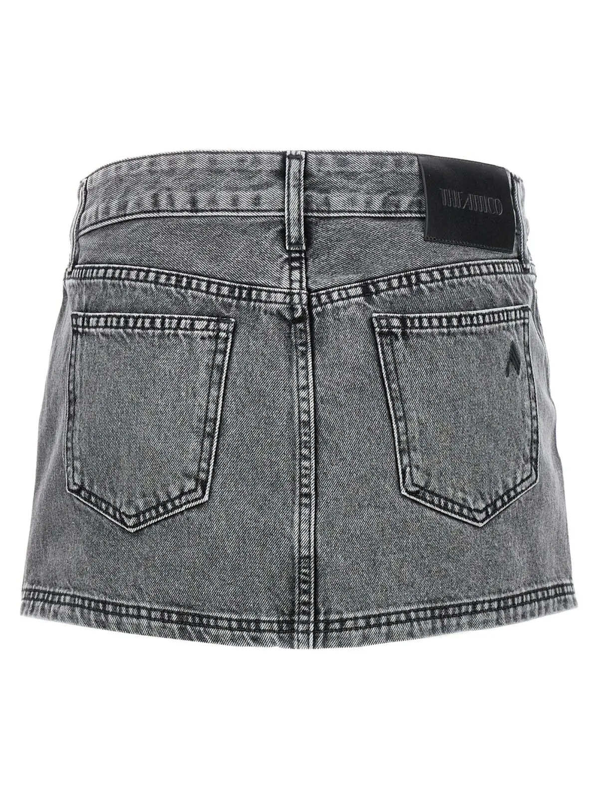 Спідниця міні The Attico Multipocket Сіра 2 Multipocket mini skirt 250WCR00137100 THE ATTICO Gray