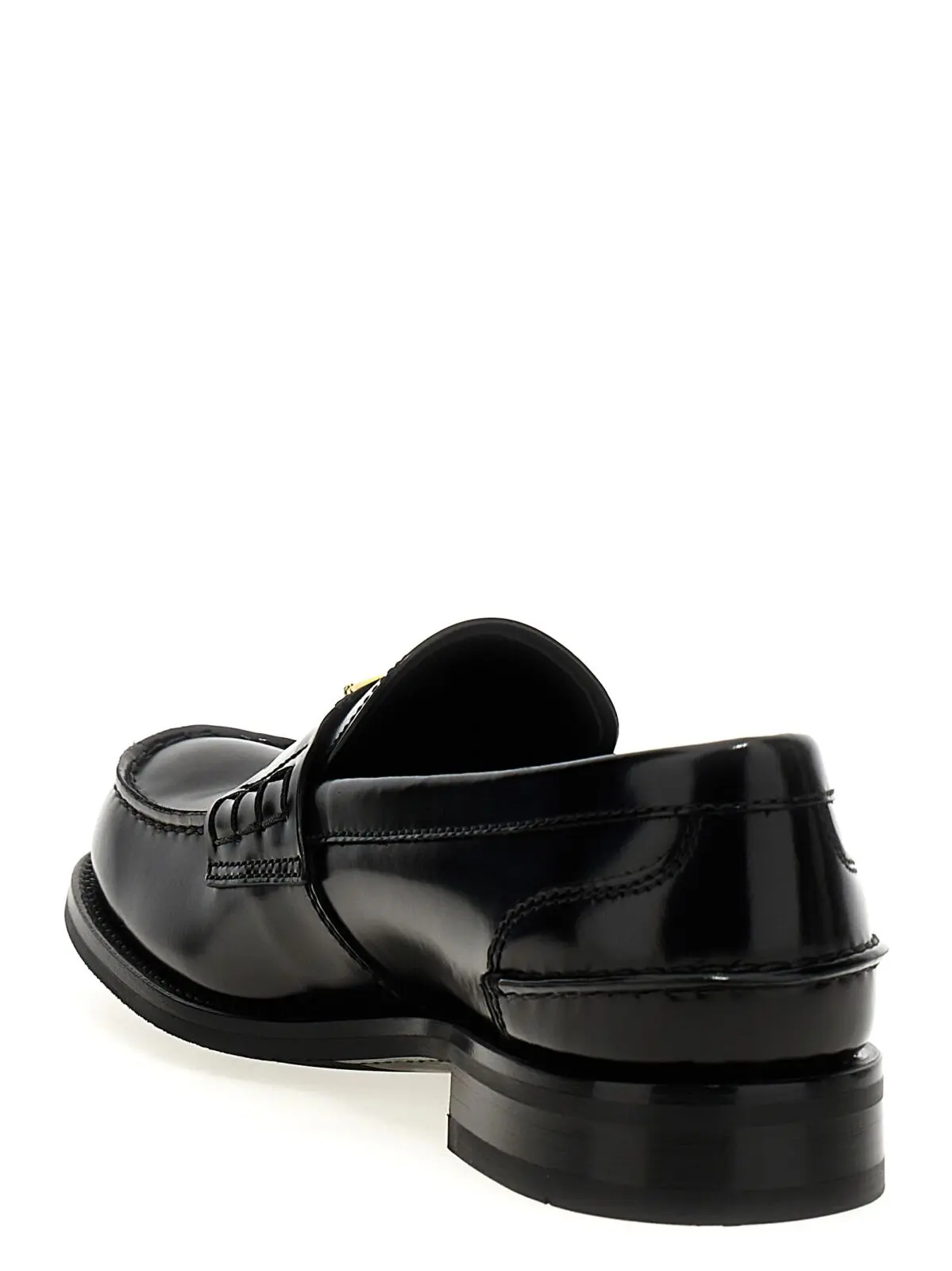 Лофери Prada Logo Чорні 3 Logo loafers Man PRADA Black