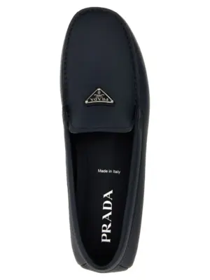 'Driver' loafers 100% bos taurus PRADA Blue