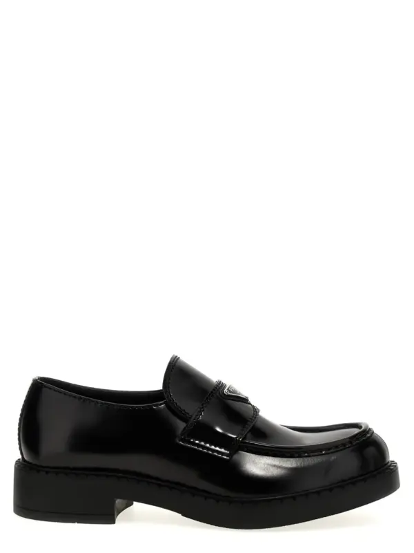 'Chocolate' loafers PRADA Black