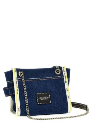 'The Denim Chain Crossbody Tote' crossbody bag 2F4HCR016H05473 MARC JACOBS Blue