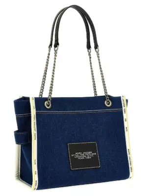 'The Denim Chain Medium Tote' shoulder bag 2F4HTT018H05473 MARC JACOBS Blue