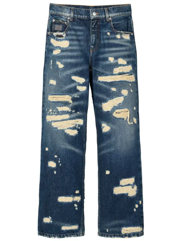 'The Rip And Repair Straight Jean' jeans MARC JACOBS Blue