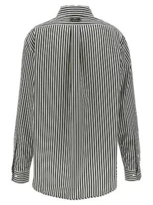 'The Striped Shirt' shirt 2F4RTP054W21005 MARC JACOBS White/Black