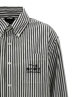 'The Striped Shirt' shirt Woman MARC JACOBS White/Black