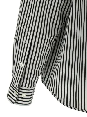 'The Striped Shirt' shirt 100% cotton MARC JACOBS White/Black