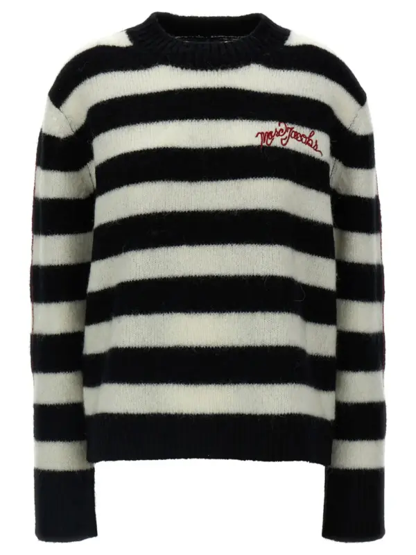 Striped sweater MARC JACOBS White/Black
