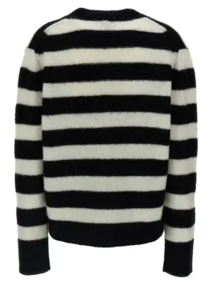 Striped sweater 2F4RTP061K07005 MARC JACOBS White/Black