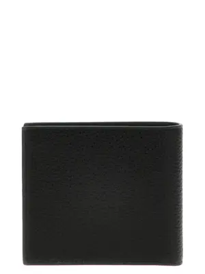 Logo leather wallet 2MO5132E54F0002 PRADA Black