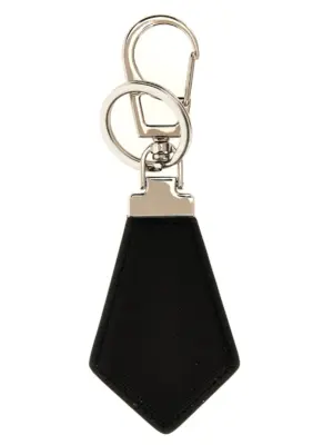 Saffiano logo keyring 2PP041053F0002 PRADA Black