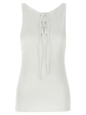 Tank top PRADA White