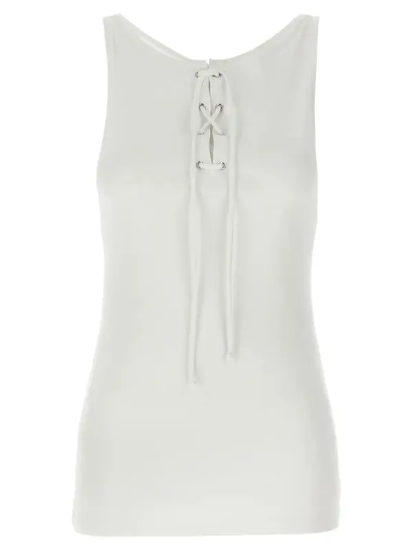 Tank top PRADA White