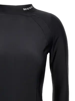 'Rashguard' dress Woman T BY ALEXANDER WANG Black