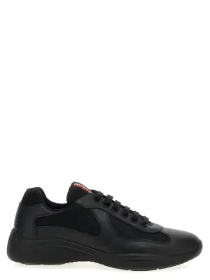'New america's Cup' sneakers PRADA Black