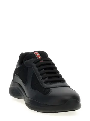 'New america's Cup' sneakers 4E3400FG0006GWF0002 PRADA Black