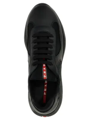 'New america's Cup' sneakers 100% polyamide PRADA Black