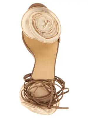 'Re25' sandals 100% calfskin leather (Bos Taurus) MAGDA BUTRYM Beige