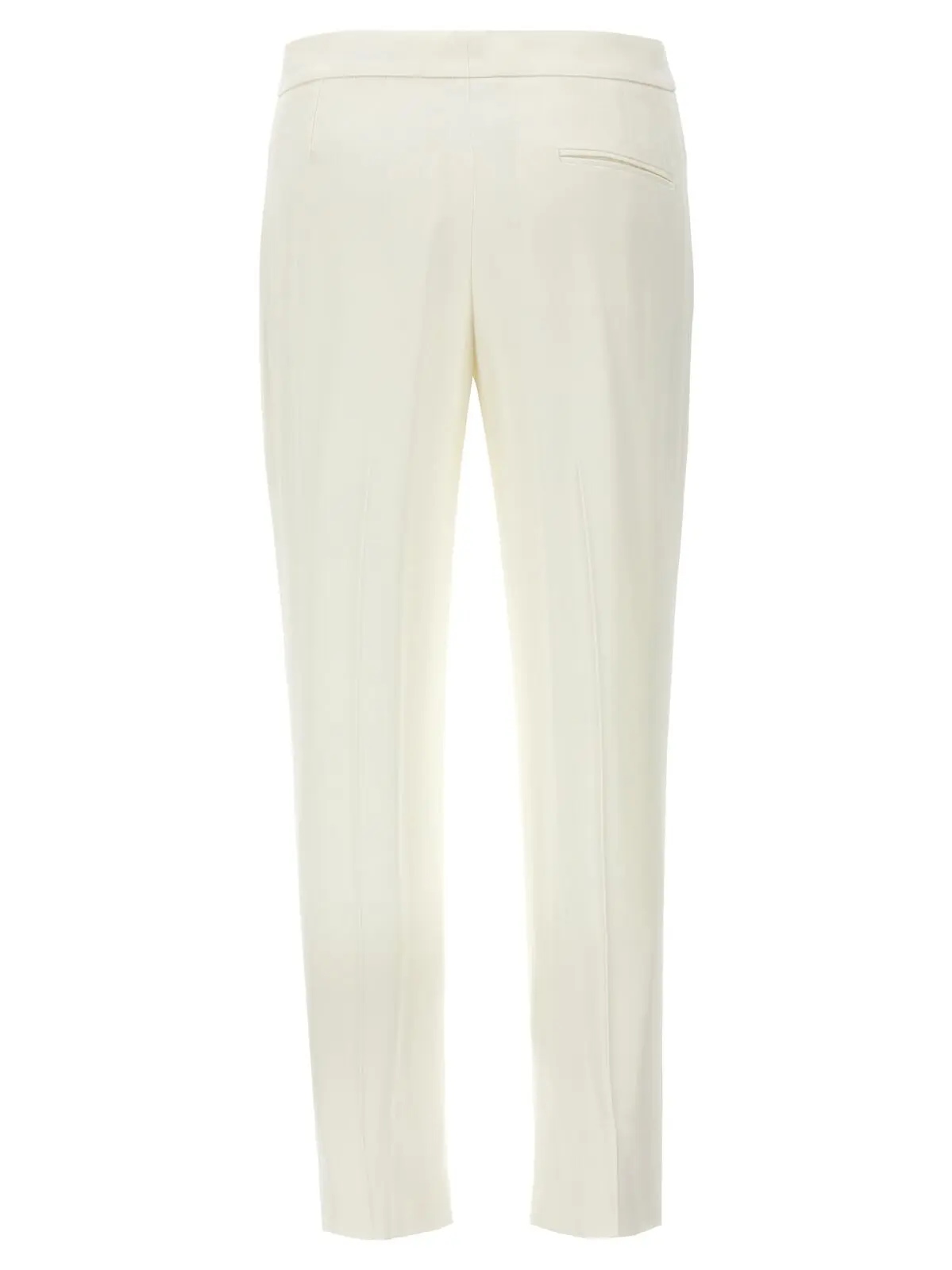 Штани Alexander McQueen Crepe Білі 2 Crepe pants 584968QEAAA9007 MCQUEEN White