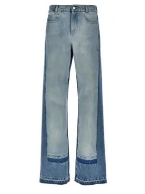 Layered jeans STELLA MCCARTNEY Light Blue