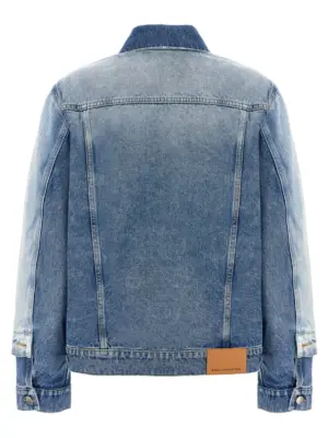 Layered denim jacket 6D03443SQH104545 STELLA MCCARTNEY Light Blue