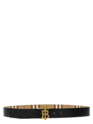 'TB' reversible belt 8070286ARCHIVEBEIGEGOLD BURBERRY Multicolor