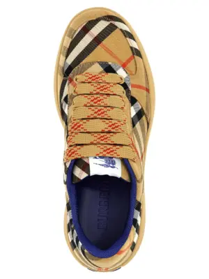 'Terrace Check' sneakers 65% polyester