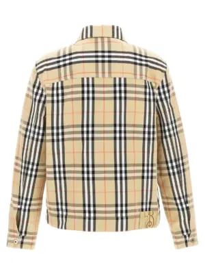 Check jacket 8097582SANDIPCHECK BURBERRY Beige