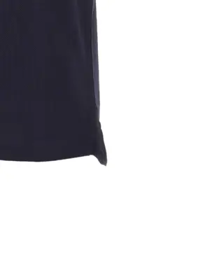 Logo embroidery polo shirt 100% cotton BURBERRY Blue