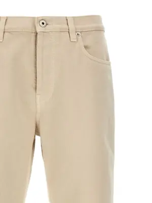 Denim jeans Woman BURBERRY Beige