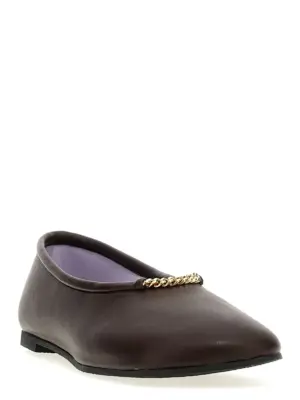 'Ryder' ballet flats 810515W1IL02012 STELLA MCCARTNEY Brown