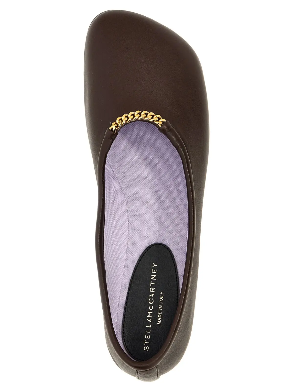 Балетки Stella McCartney Ryder Коричневі 4 'Ryder' ballet flats 60% polyurethane