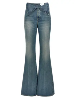Denim pants ALEXANDER MCQUEEN Blue