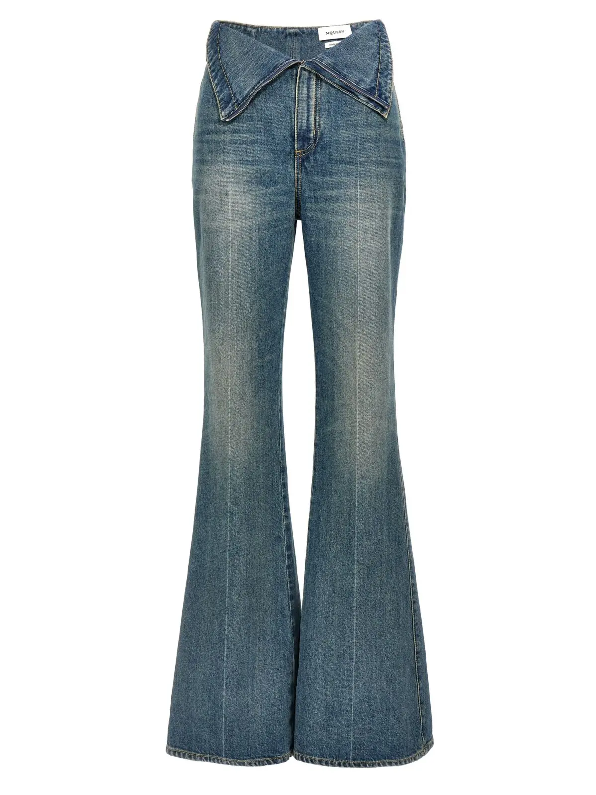 Джинси Alexander Mcqueen Denim Сині 1 Denim pants ALEXANDER MCQUEEN Blue