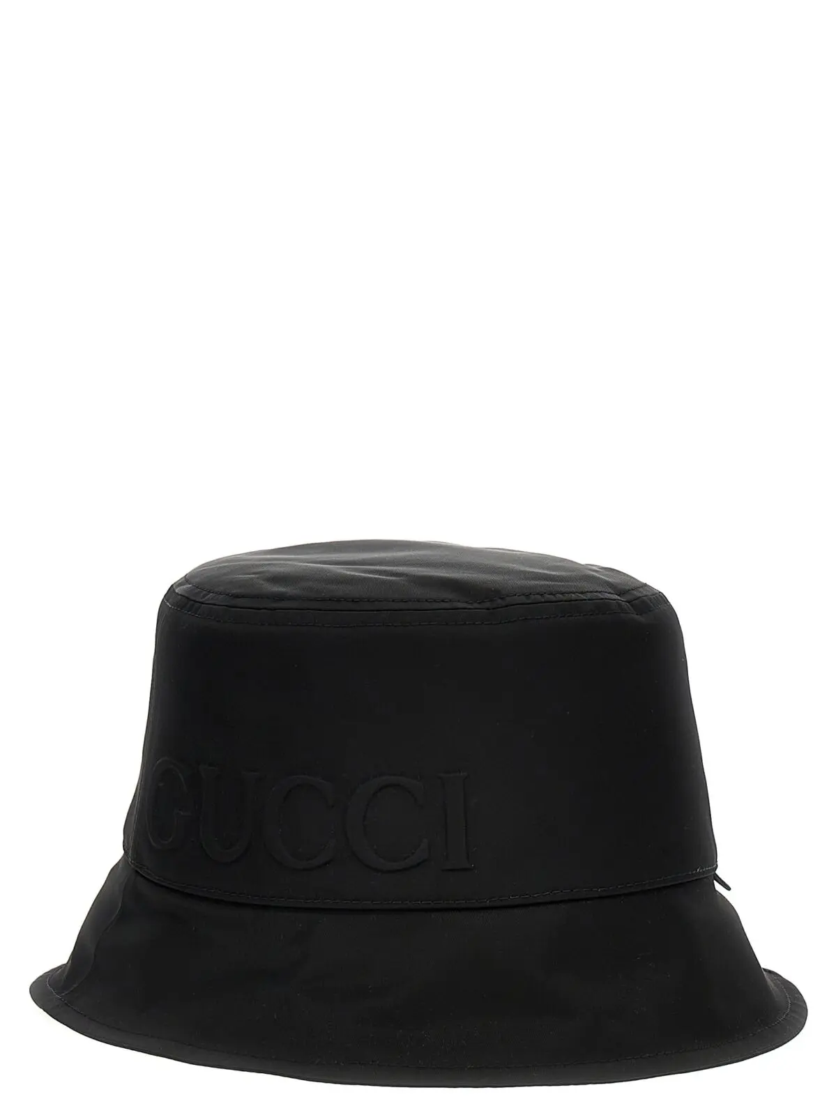 Панамка Gucci Logo Чорна 2 Logo bucket hat 8135344HBD01066 GUCCI Black