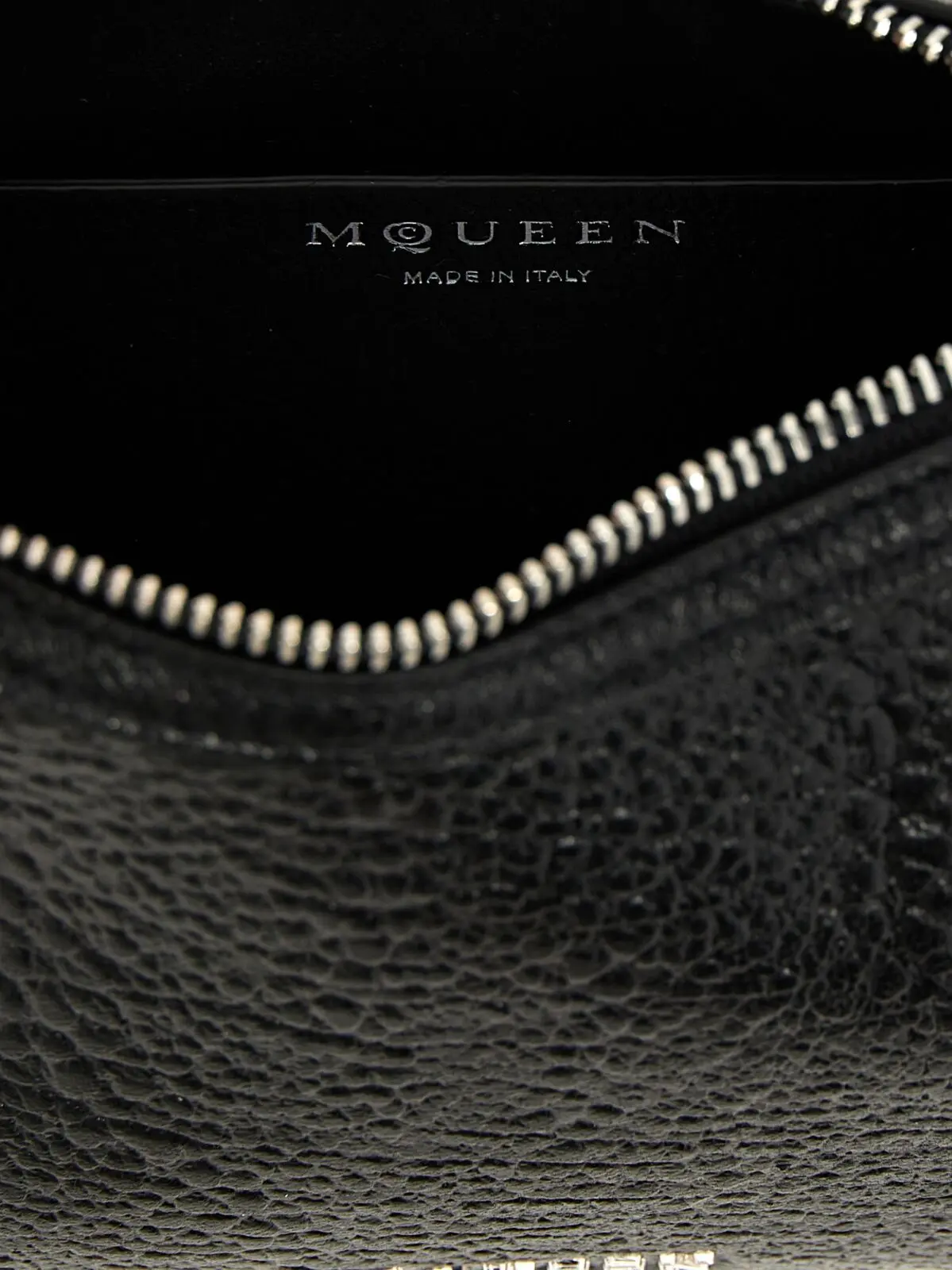 Сумка Alexander Mcqueen McQueen T-bar Mini Чорна 4 'McQueen T-bar Mini' handbag 100% lamb leather (Ovis aries) MCQUEEN Black