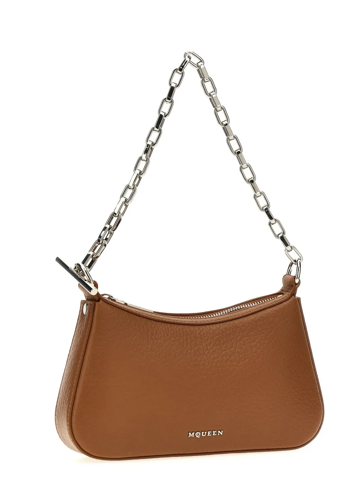 Сумка Alexander Mcqueen McQueen T-bar Mini Коричнева 3 'McQueen T-bar Mini' handbag Woman ALEXANDER MCQUEEN Brown