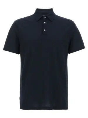 'ice cotton' polo shirt ZANONE Blue