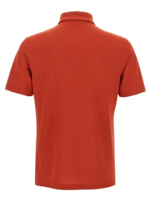 'ice cotton' polo shirt 815109ZG380Z1762 ZANONE Orange