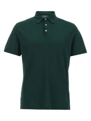 'ice cotton' polo shirt ZANONE Green