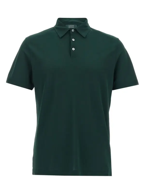 'ice cotton' polo shirt ZANONE Green
