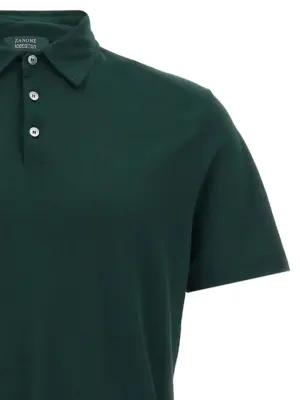 'ice cotton' polo shirt Man ZANONE Green