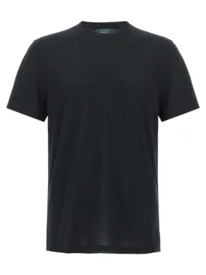 'Ice cotton' T-shirt ZANONE Black