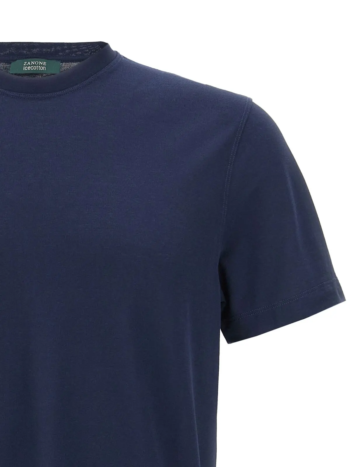 Футболка Zanone Ice cotton Синя 3 'Ice cotton' T-shirt Man ZANONE Blue