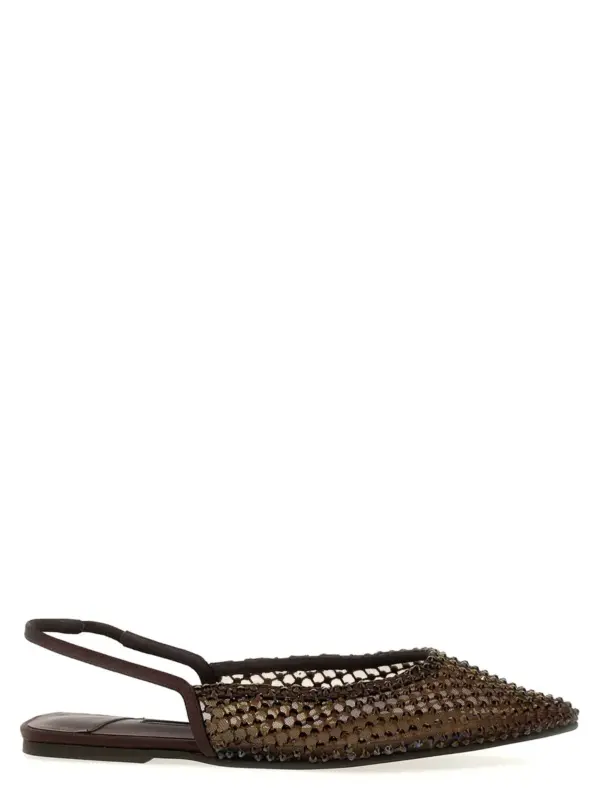 'Gilda' slingback LE SILLA Brown