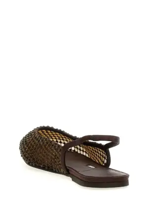 'Gilda' slingback Woman LE SILLA Brown