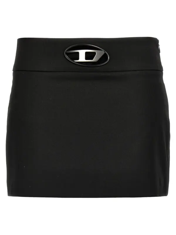 'O-dixy' mini skirt DIESEL Black