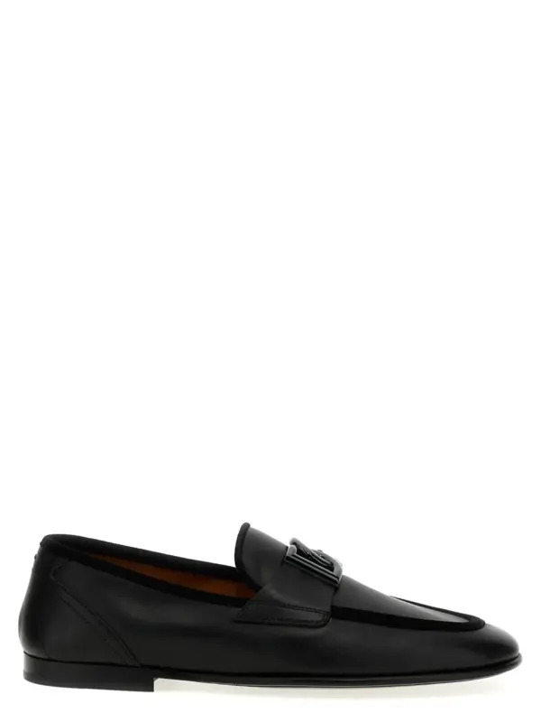 Logo loafers DOLCE & GABBANA Black