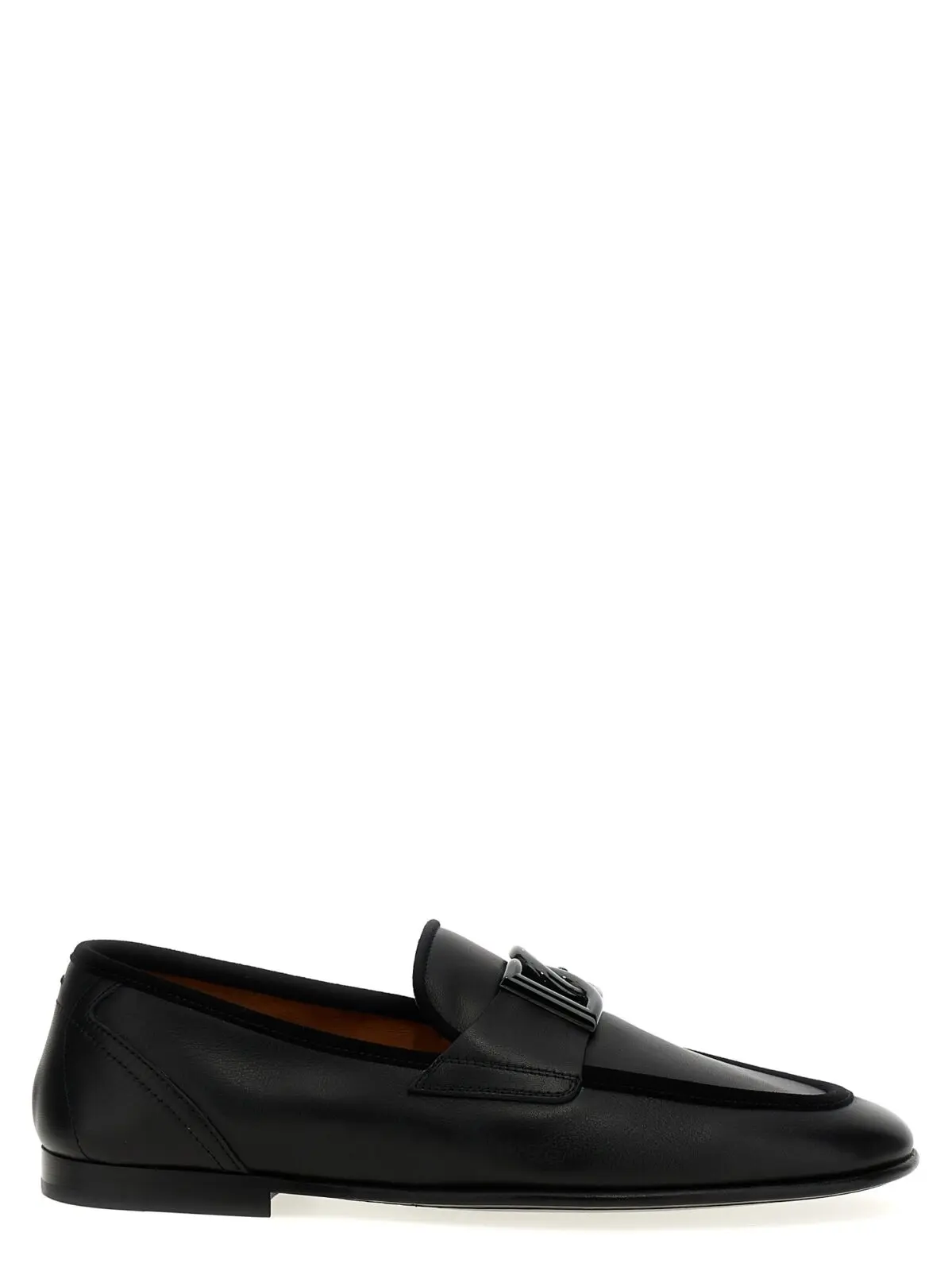 Лофери Dolce Gabbana Logo Чорні 1 Logo loafers DOLCE & GABBANA Black